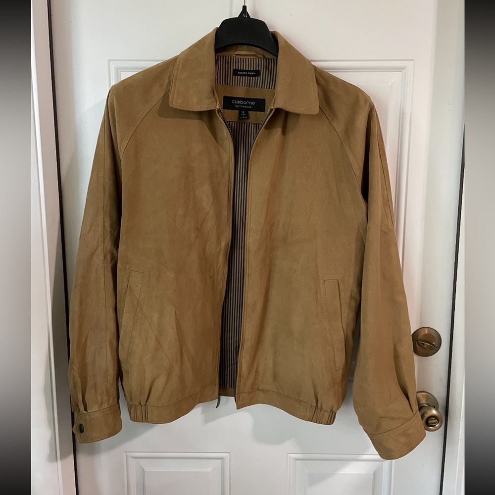 Claiborne Outerwear Sueded Finish Jacket